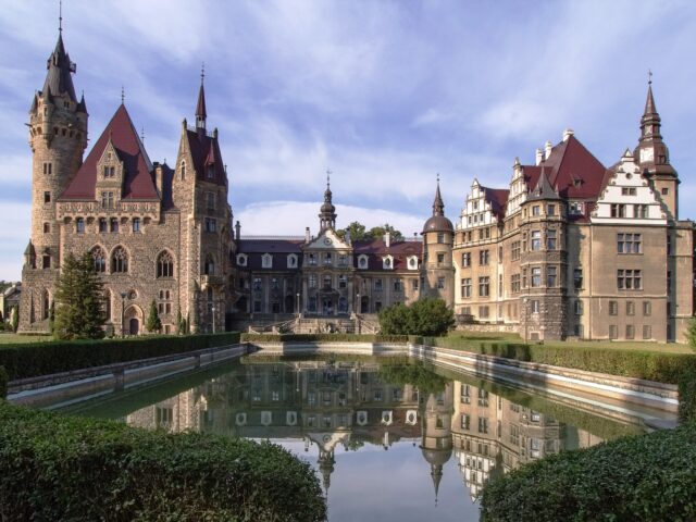 Opole i zamek w Mosznej